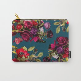 Vintage Garden I Carry-All Pouch | Graphicdesign, Meditation, Moody, Paperflowers, Yogagear, Handmade, Floral, Garden, Natureinspired, Giftwrap 