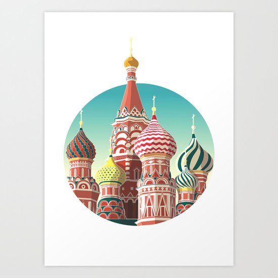 Saint Basil's Cathedral Art Print