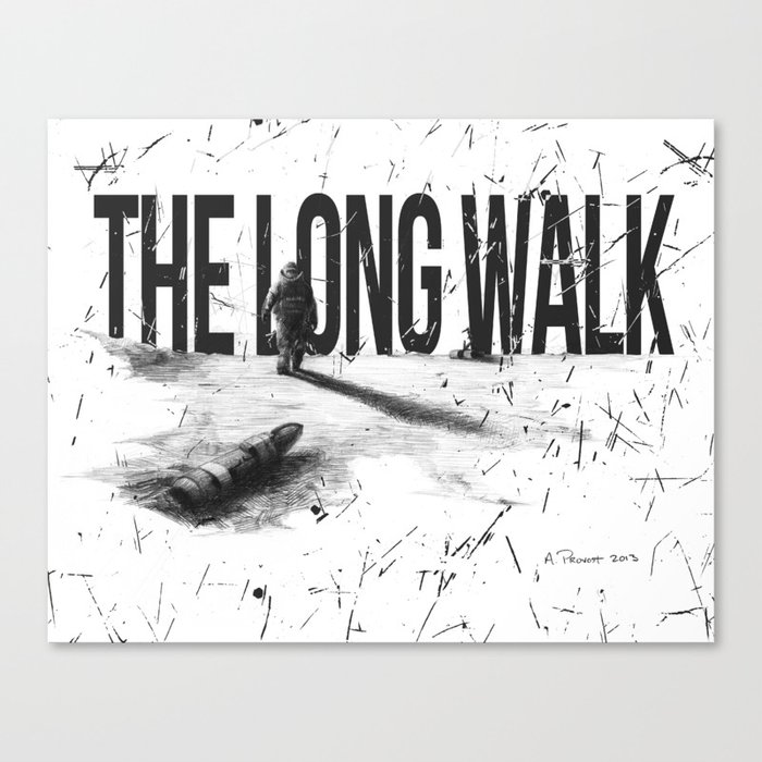 The Long Walk Canvas Print