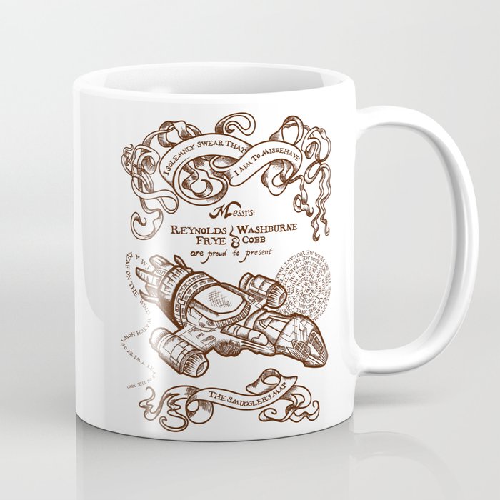 The Smuggler's Map Coffee Mug