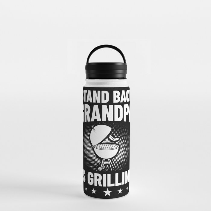 Grandpa Grilling BBQ Grill Smoker Master Water Bottle