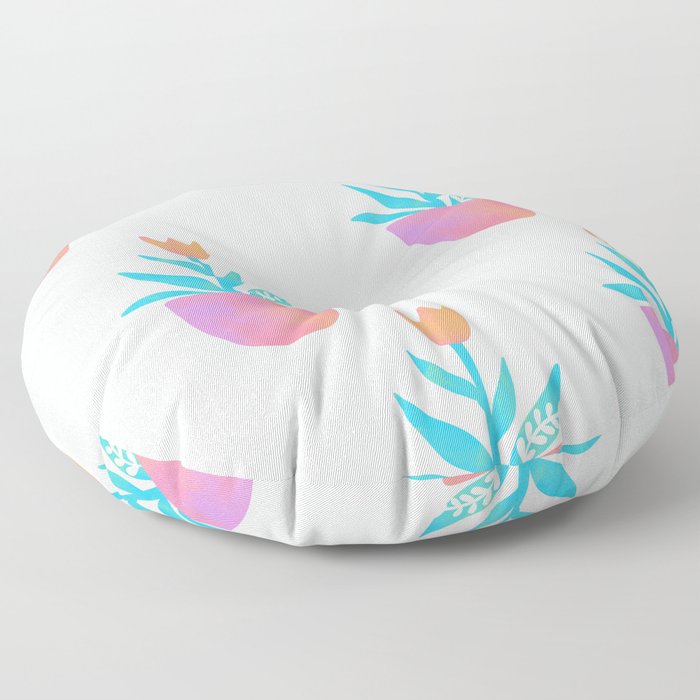 Sweet Summer flower Floor Pillow