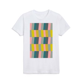 Shapes and Color Pattern 99 Kids T Shirt