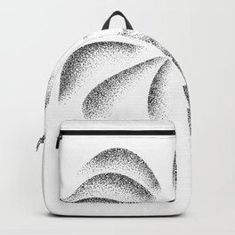 Palm Tree stippled art illustration Backpack