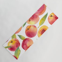 peache fruit pattern Yoga Mat
