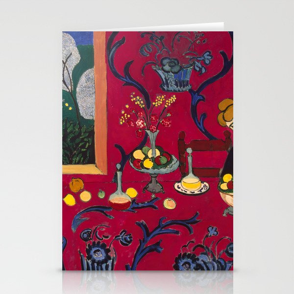 Matisse - The Dessert: Harmony in Red Stationery Cards