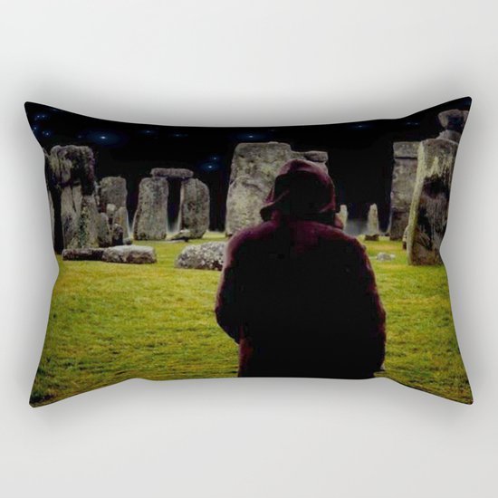 Druid Princess of Stonehenge Rectangular Pillow