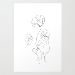 Poppies Art Prints For Any Decor Style Society6