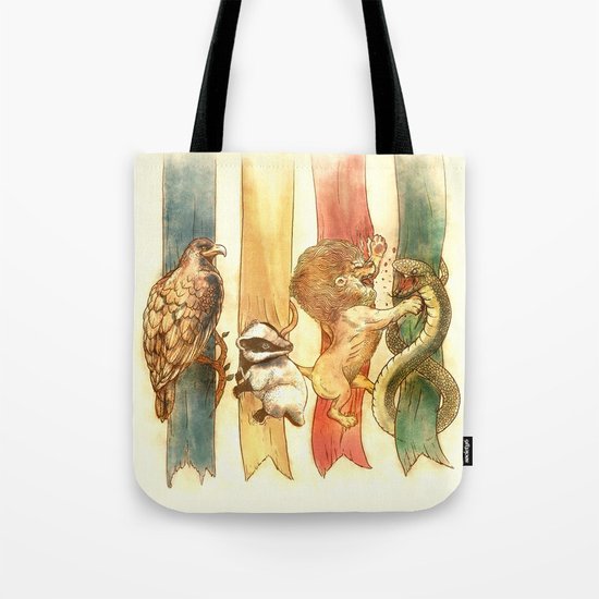 House Brawl Tote Bag