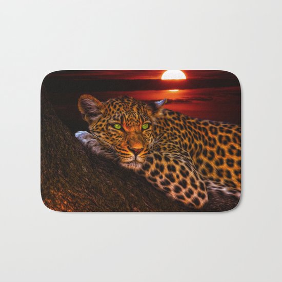 leopard Bath Mat