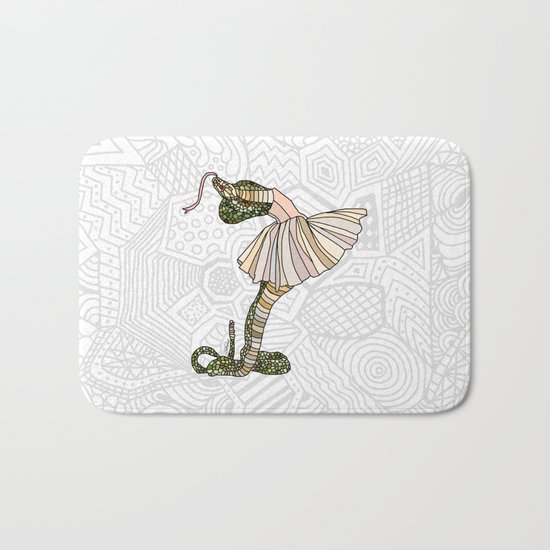 Snake Ballerina Tutu Bath Mat