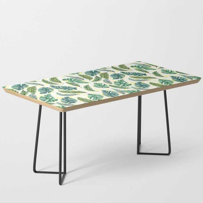 Tropical Leaves Coffee Table
