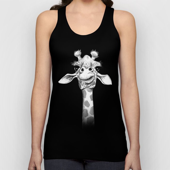 Sketchy Giraffe  Tank Top