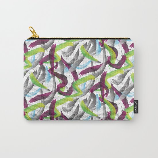 Purple shadows Pattern Carry-All Pouch