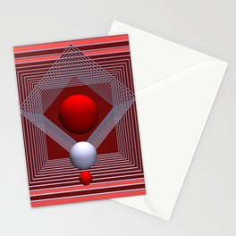 3D-geometry -21- Stationery Card