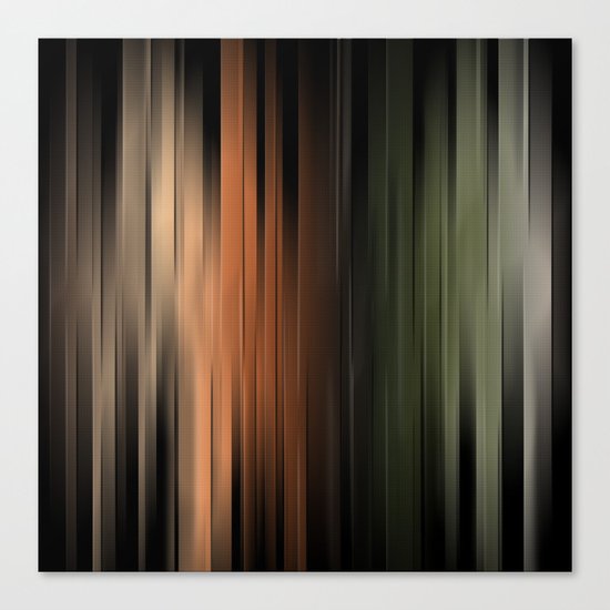 Hues of Autumn Abstract Canvas Print