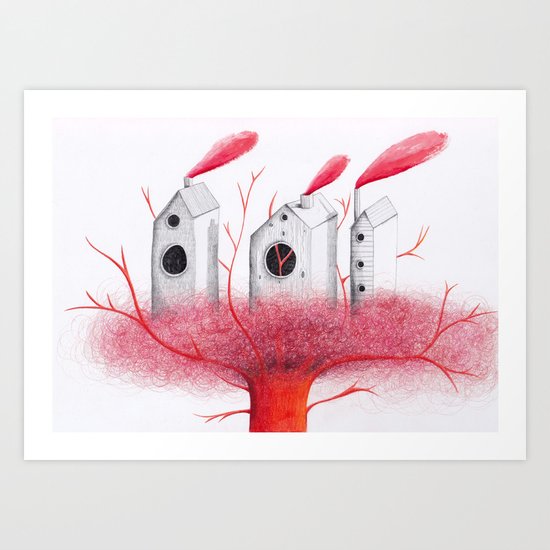 Birds Art Print