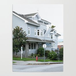 378. Big American House, Vancouver, Canada Poster