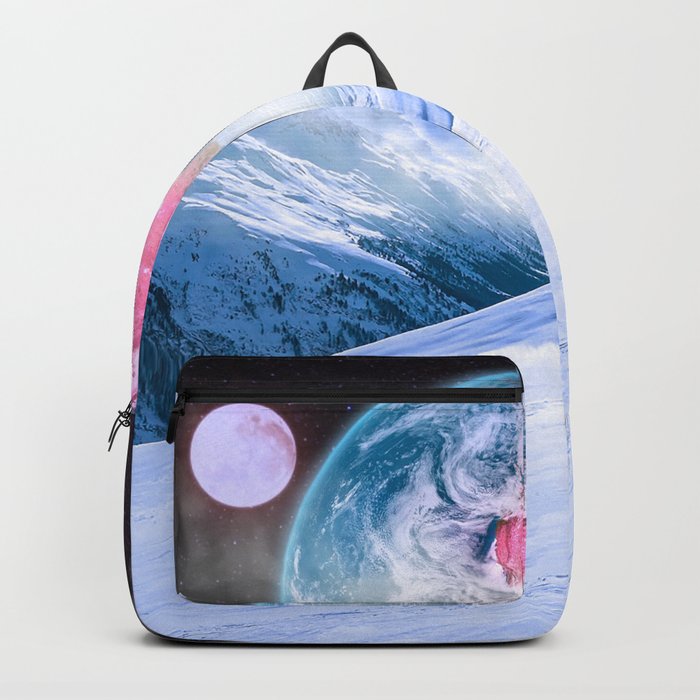 Skiing in Space Backpack