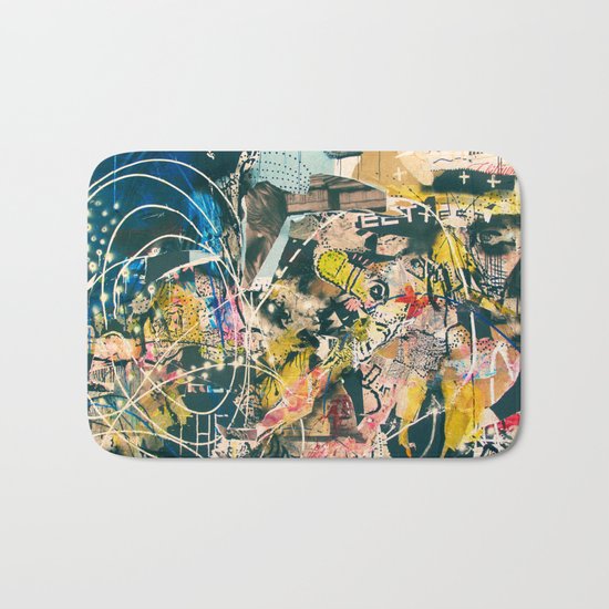 Graffiti is Art (Abstract) Bath Mat