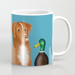 Nova Scotia Duck Trolling Retriever (Blue) Coffee Mug