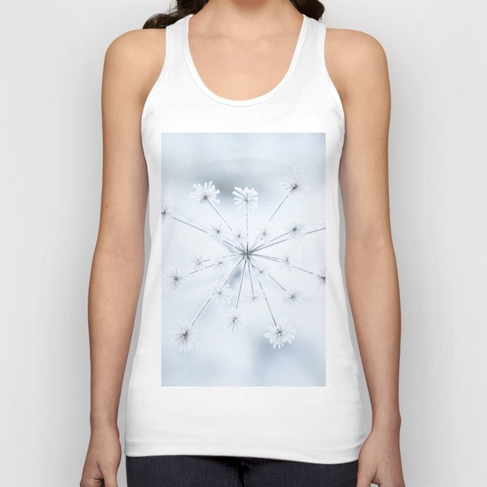 Beautiful Dry Flower with Ice Crystals #decor #society6 #buyart Tank Top