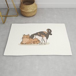 Cuddly Cats Area & Throw Rug