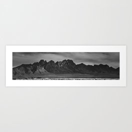 Organ Mountains 3 Art Print
