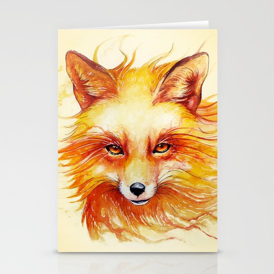 "Spirits of the Seasons - Autumn" Stationery Cards