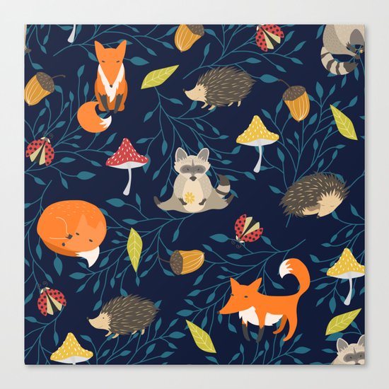 Magic forest Canvas Print