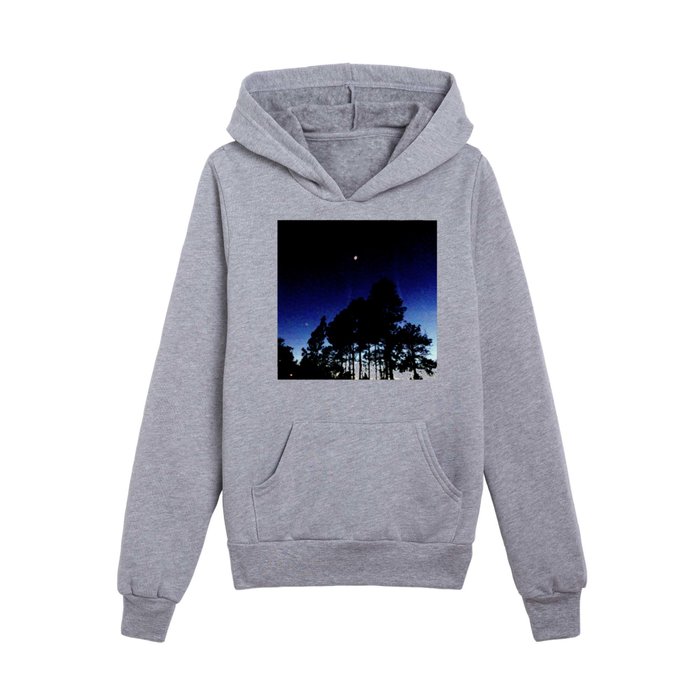 Past Evening Before Midnight Kids Pullover Hoodie