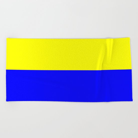 Flag of Zandvoort Beach Towel