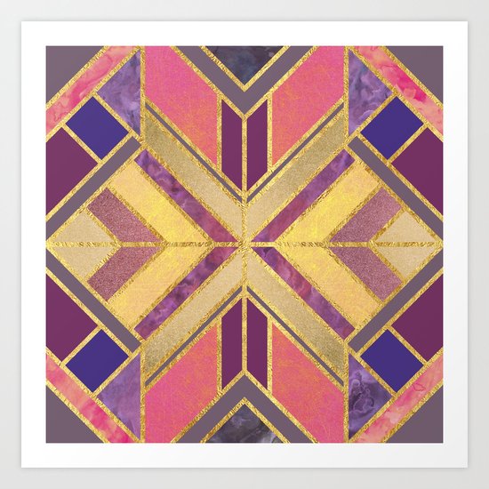 Geo Dream 02 Art Print