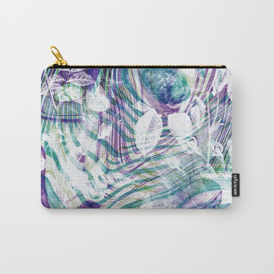 Leaf pattern Carry-All Pouch