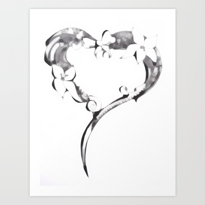 ....Blind Love Art Print