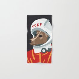 Laika Portrait Hand & Bath Towel