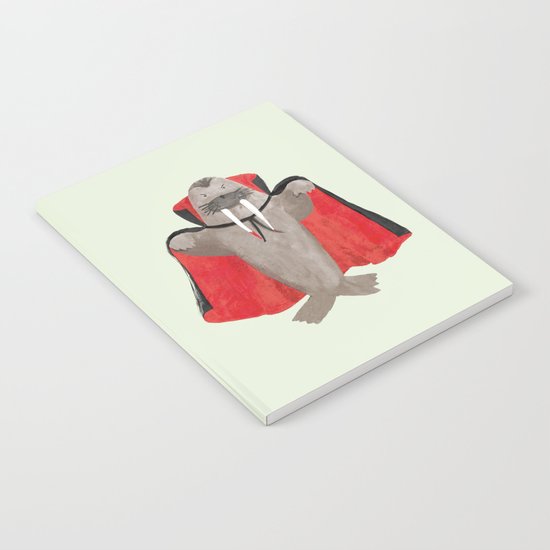 Vampire Walrus Notebook