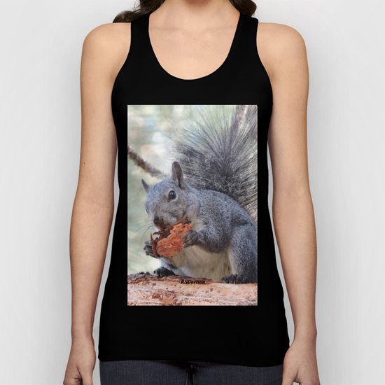 Squirrel Snack Unisex Tank Top