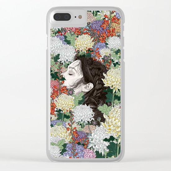 Lush Clear iPhone Case