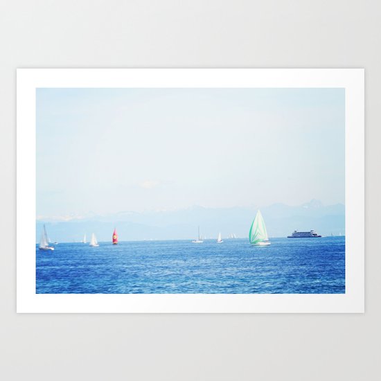 Alpine Heaven Art Print