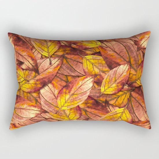 Autumn Leaves 03 Rectangular Pillow