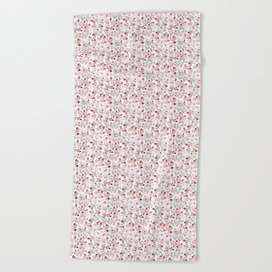 pomegranates Beach Towel