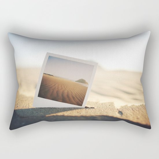 Morro Bay Polaroid Rectangular Pillow