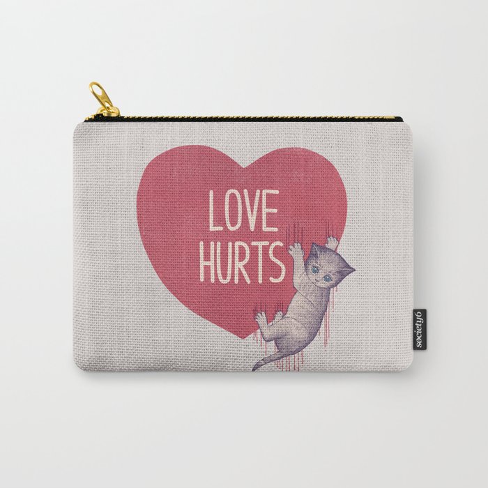 Love Hurts Carry-All Pouch