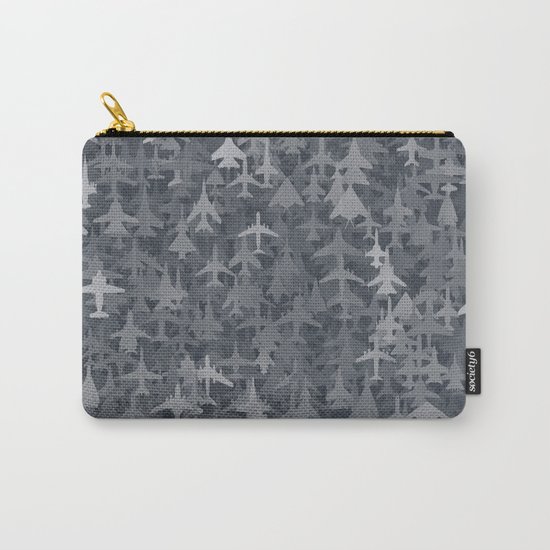 Airplanes camouflage Carry-All Pouch