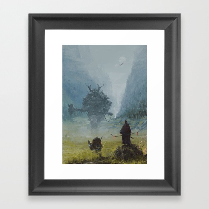 brothers in arms - worlord  Framed Art Print