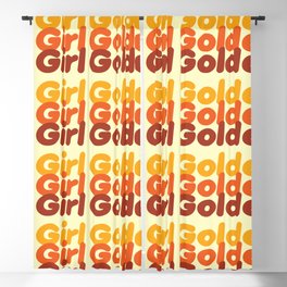 The Golden Girl Blackout Curtain