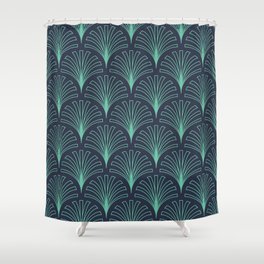 Seamless peacock pattern Shower Curtain