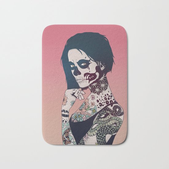 Snake Lady Bath Mat