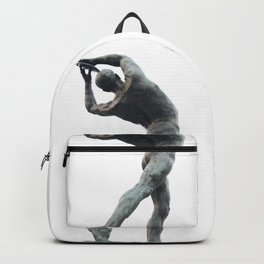 Olympic Discus Thrower Statue #2 #wall #art #society6 Backpack